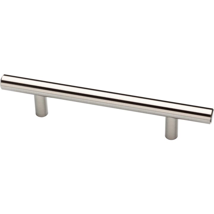 Franklin Brass Steel Bar (10-Pack) Cabinet Handles 4"" Stainless Steel Cabinet Pulls Handles for Cabinets and Drawers Cabinet Ha