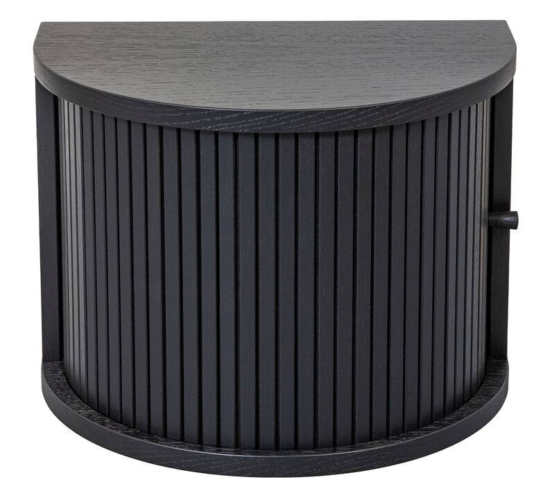 SLIDDO 16'' Floating Nightstand with Storage and Sliding Door.