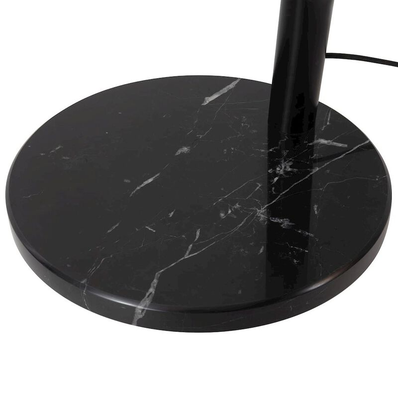 NOVA OF CALIFORNIA Amarillo 3 Light Arc Floor Lamp - Matte Black