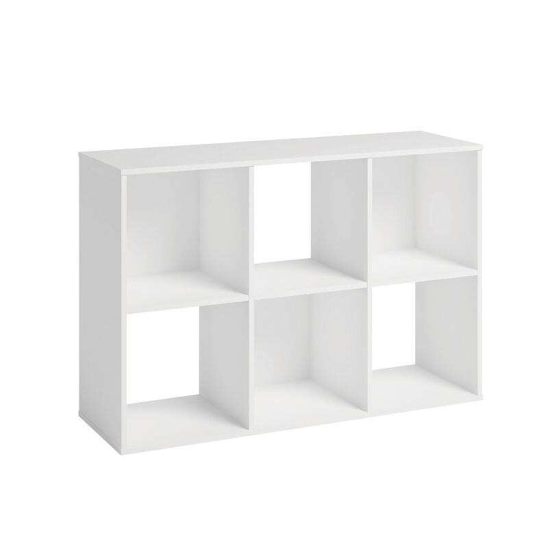 6-Cube Organizer Storage Cubby Unit image number 7