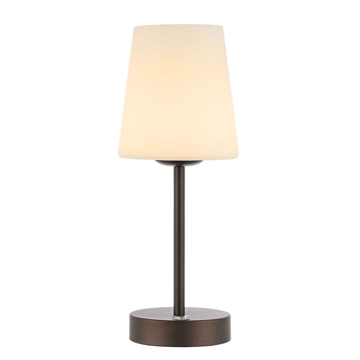 Carson Modern Minimalist Iron Rechargeable Integrated LED Table Lamp
