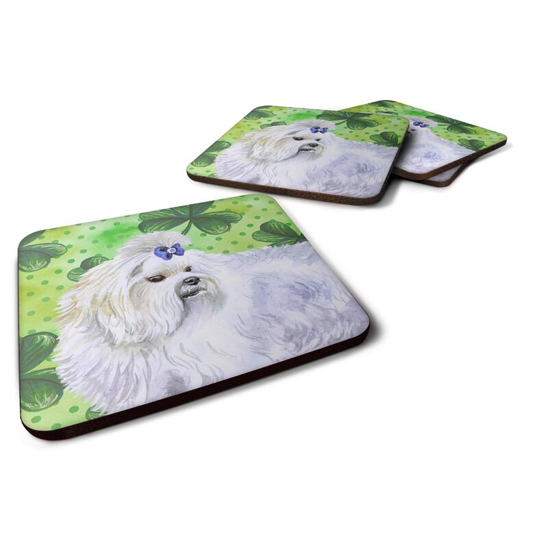 Caroline's Treasures Maltese St Patrick's Decorative coasters, Multicolor