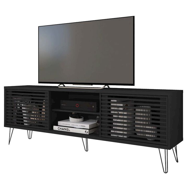 Frizz Mid-Century Modern TV Stand for 70 Inch TV