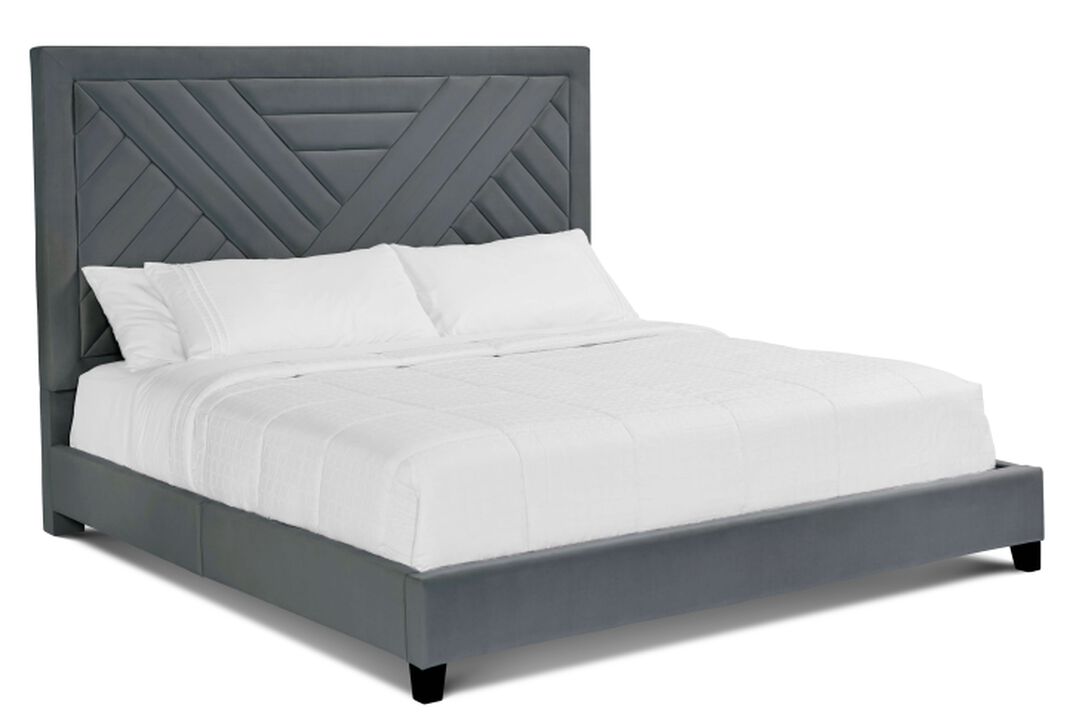 Omni Charcoal Queen Bed