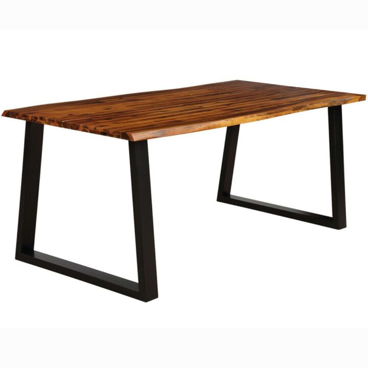 Hivvago Rectangular Acacia Wood Dining Table
