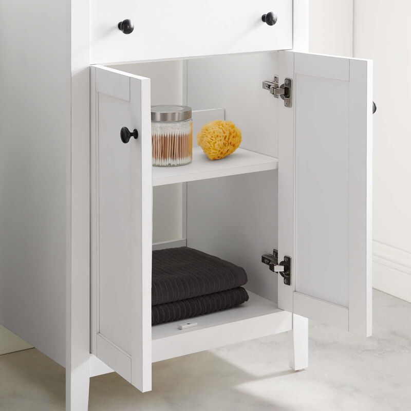 Nantucket 24" Bathroom Vanity Cabinet (Sink Basin Not Included) image number 2