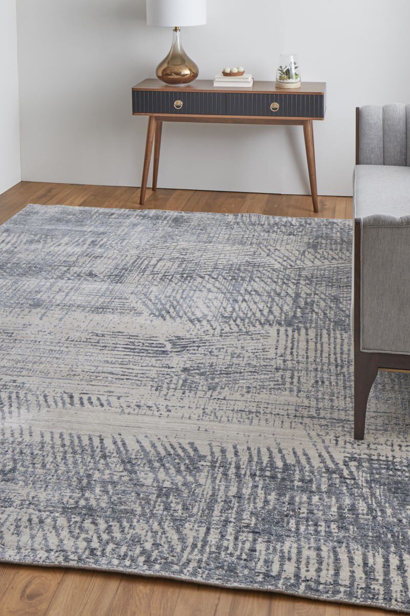 Eastfield 69AIF Blue/Beige 9' x 12' Rug image number 2