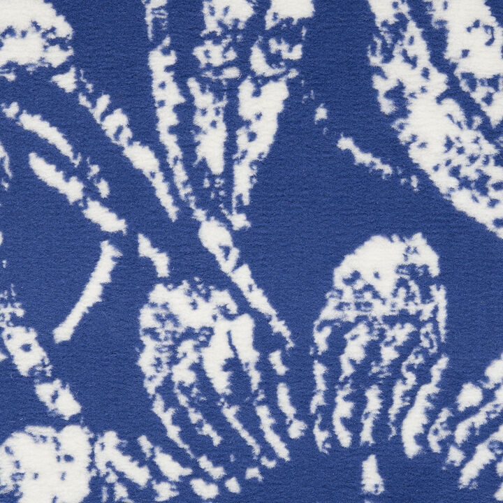 HomeRoots Abstract Distressed Non Skid Area Rug