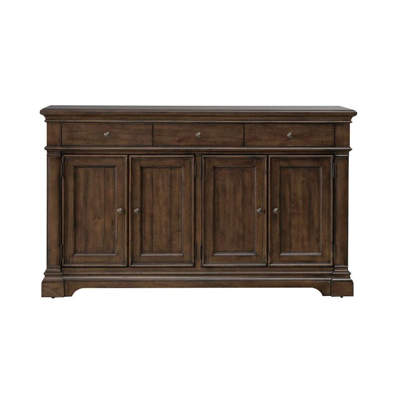 Liberty Furniture Arden Road Dining Room Buffet  - Satin Cherry image number 2