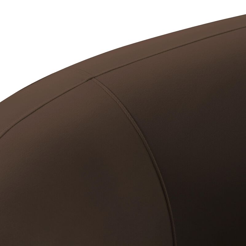 Kendall Chocolate Brown Velvet Sofa image number 5
