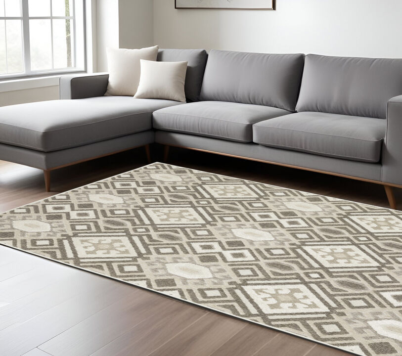 HomeRoots Tribal Area Rug