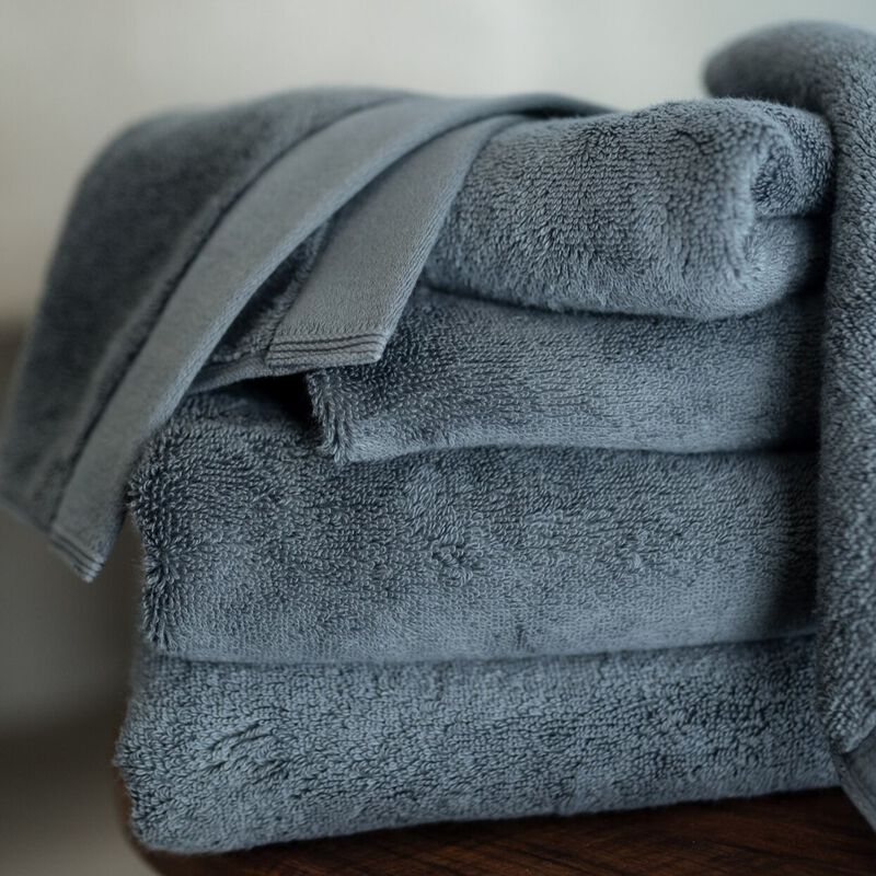 Oasis 6-Piece Organic Cotton Bath Sheet Set image number 2