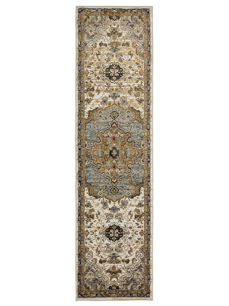 Andorra 3'3" x 5'2" Ivory Rug image number 3