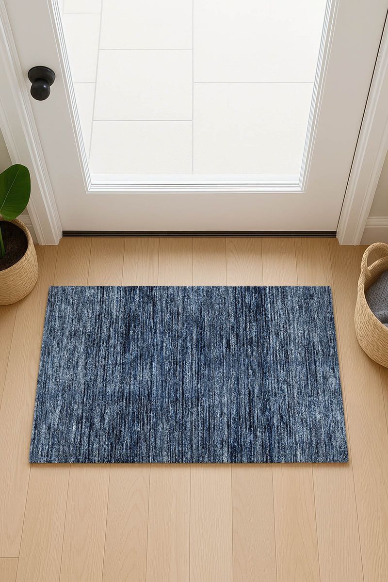 Soft Essentials SE1 Navy 9' x 12' Rug image number 2