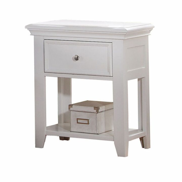 Bedside Nightstand with One Drawer – Compact and Stylish Bedroom Furniture