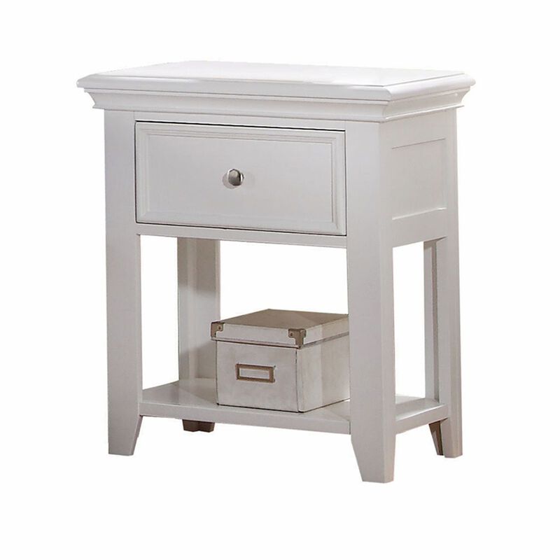 Bedside Nightstand with One Drawer – Compact and Stylish Bedroom Furniture
