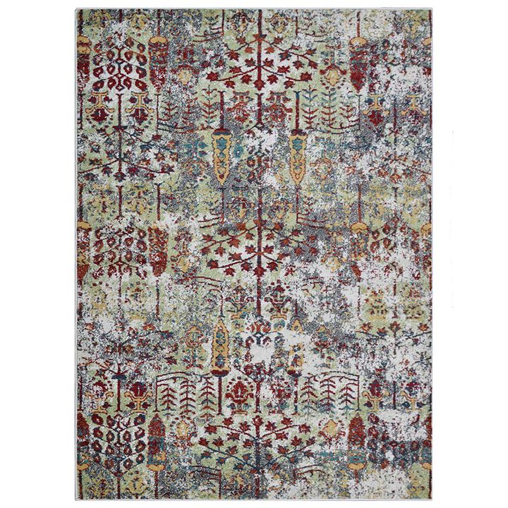 RUGSOTIC CARPETS MACHINE MADE HEATSET POLYPROPYLENE AREA RUGS  - Rectangle Shape, Contemporary Modern Design, Midium Pile Machine Made Area Rugs (M00047)