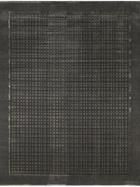 Nordic NRC03 Black/Taupe 8' x 10' Rug