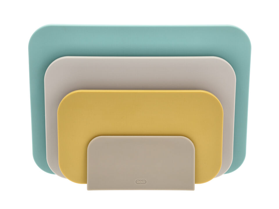 Rosti Choptima Cutting Board 3pc Set with stand