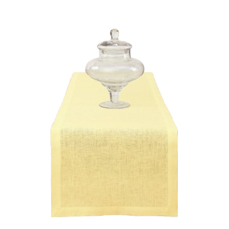 Solino Home 100% Pure Linen Table Runner - Fete