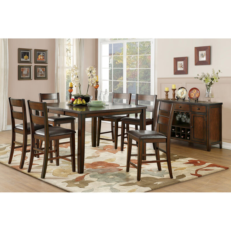 Streamdale Wooden Counter Height Chairs Set of 2