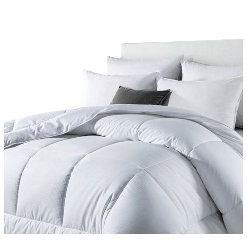 Hivvago Queen Size All Seasons Soft White Polyester Down Alternative Comforter