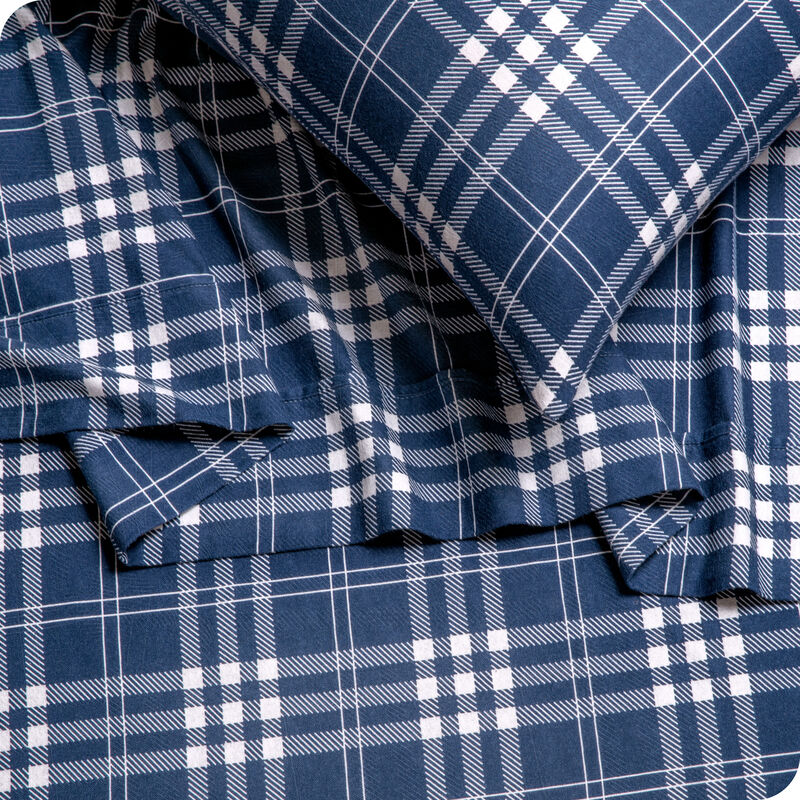 Soft & Cozy 100% Cotton Flannel Printed Pattern Sheet Set image number 4