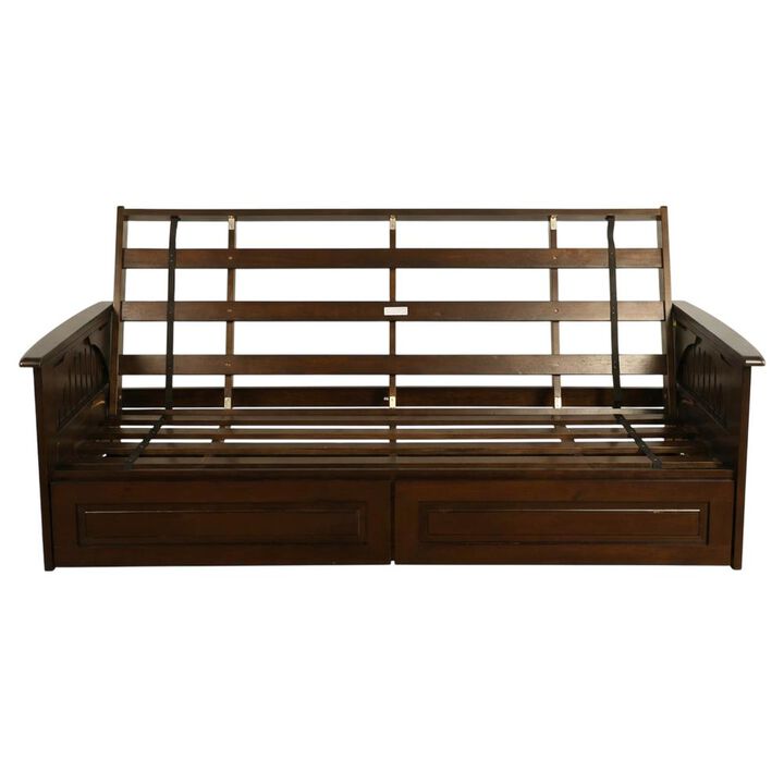 Phoenix Frame-Espresso Finish-Storage Drawers