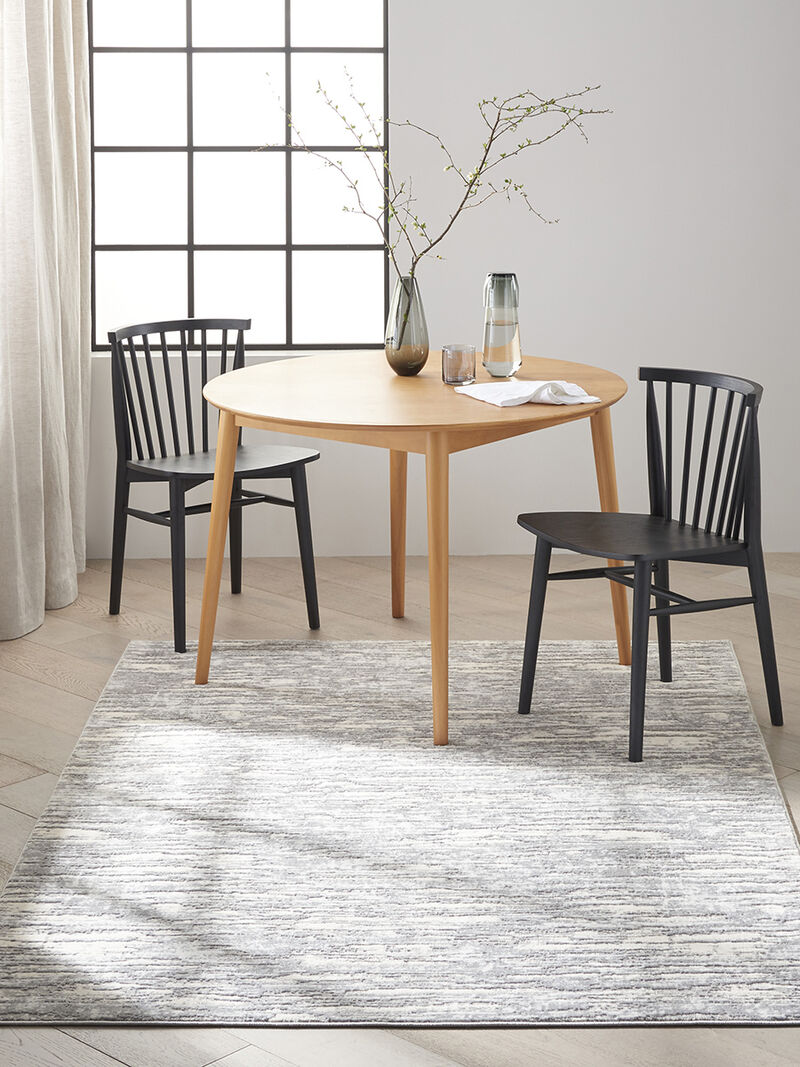 CK005 Enchanting ECH03 Gray/Beige 5'3" x 7'3" Rug