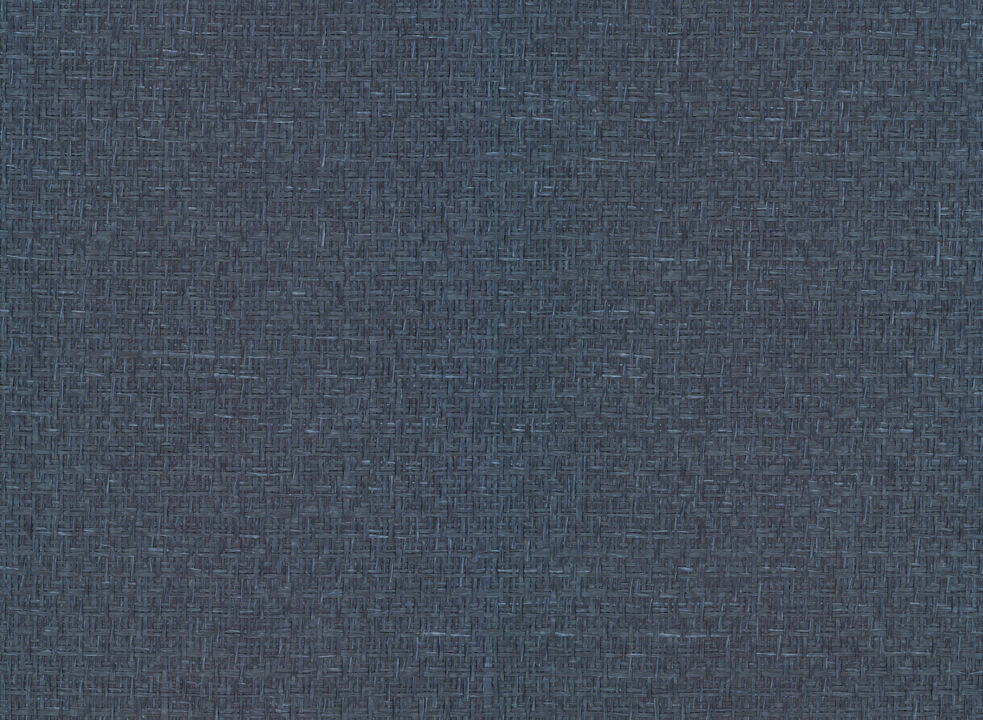 Tatami Weave Navy Wallpaper