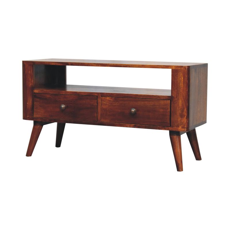Artisan Furniture Solid Wood Bera Media Unit