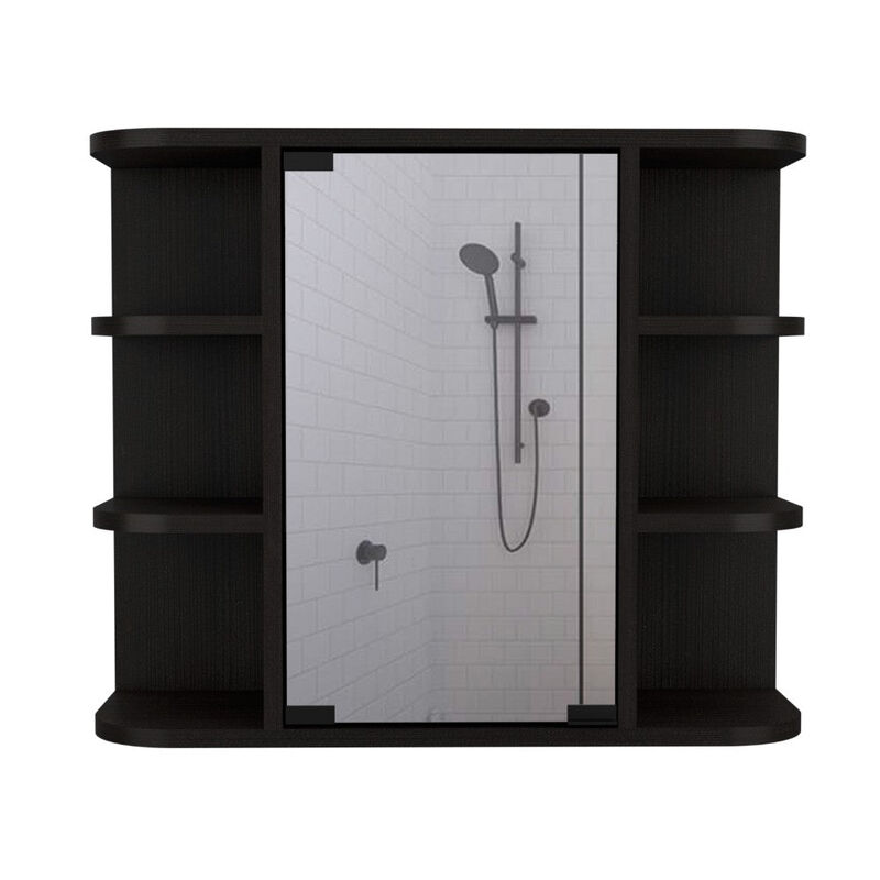 Medicine Cabinet Milano, Bathroom, Black