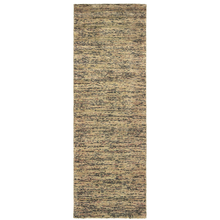 HomeRoots Hand Tufted Runner Rug