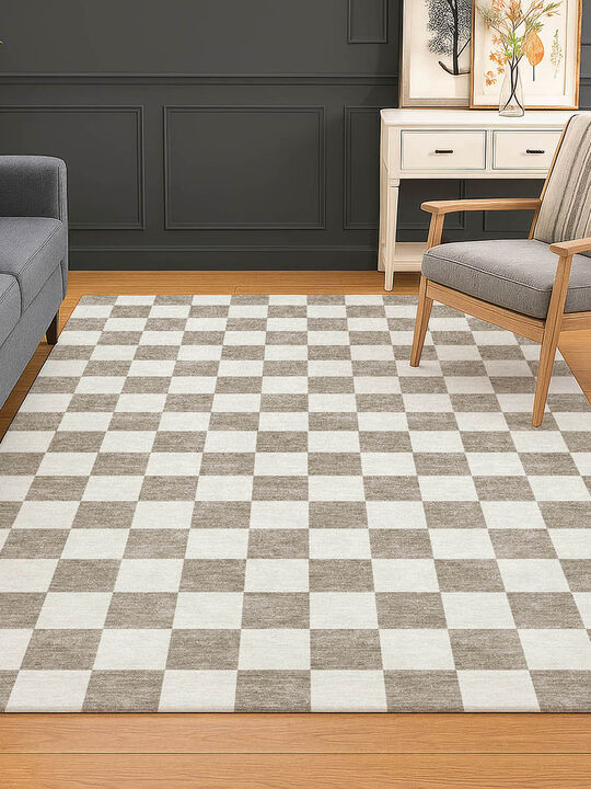 The Reserve TR7 Khaki 8' x 10' Rug