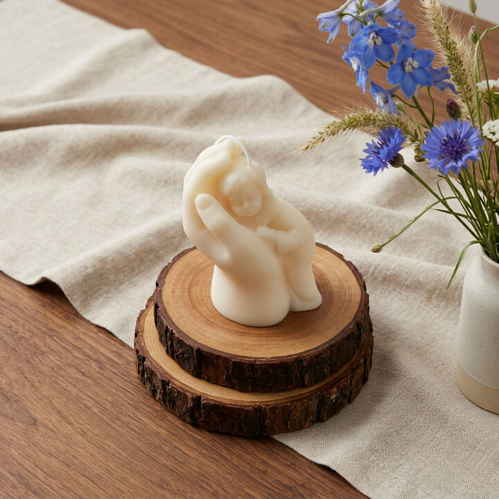 HomeRoots 3" Scented Baby Dimensional Candle