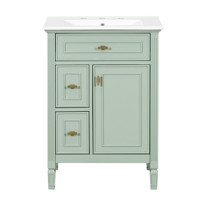 Vockne Bathroom Vanity with Sink
