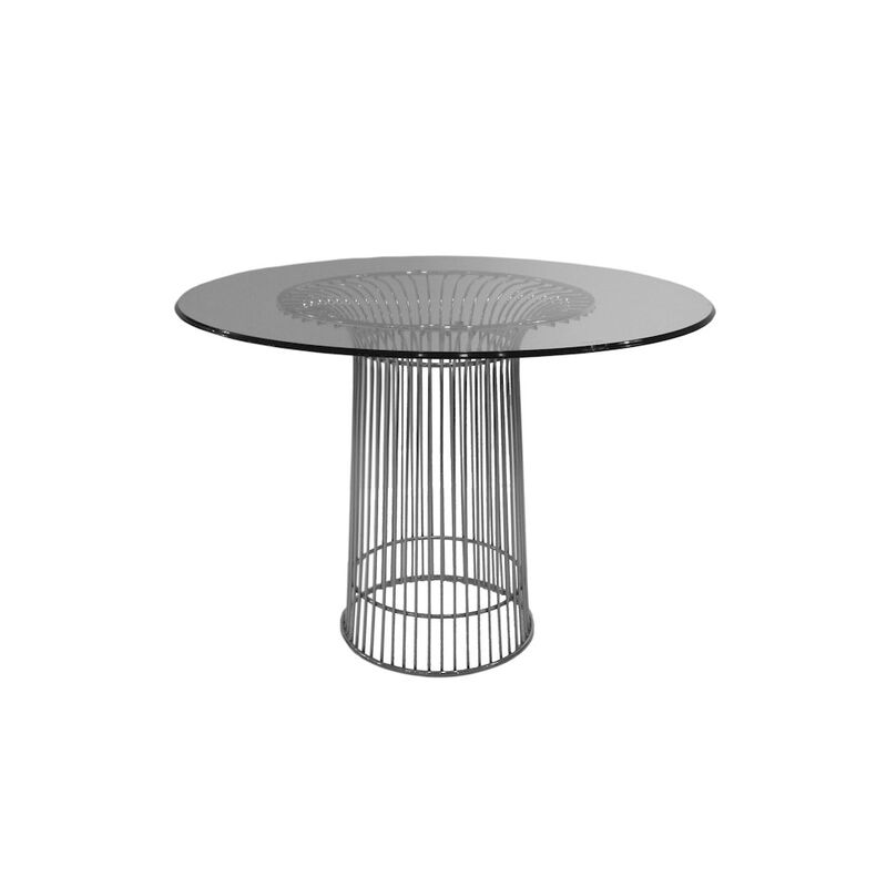 Pangea Home Florence Dining Table Clear
