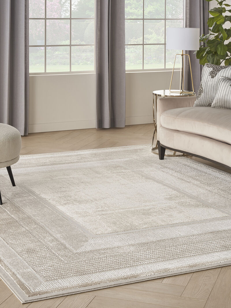 Glitz GLZ07 Ivory 9' x 12' Rug