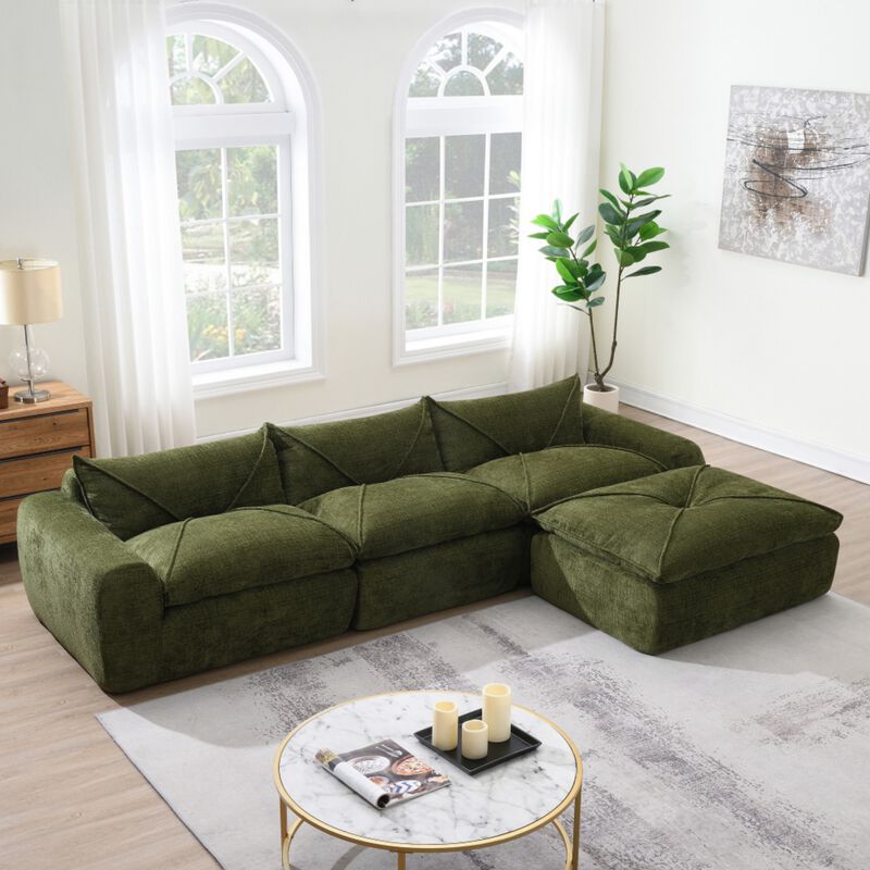 Neltaf Compressed Sectional Sofa image number 1