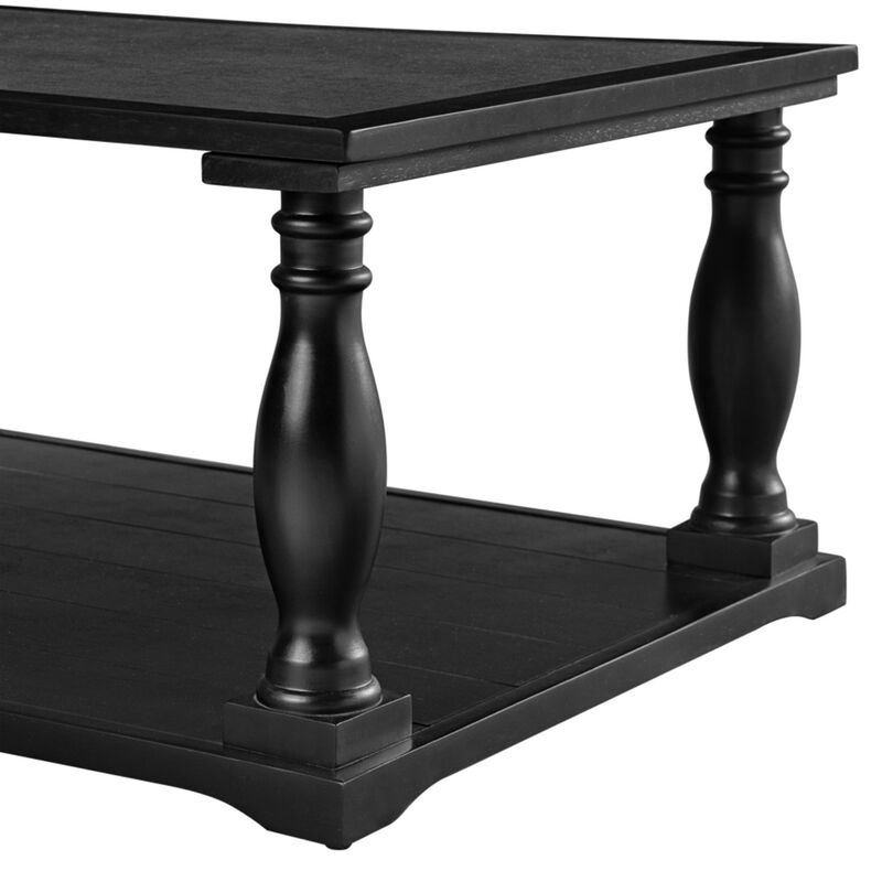 Wiskab Farmhouse Rectangular Coffee Table image number 5