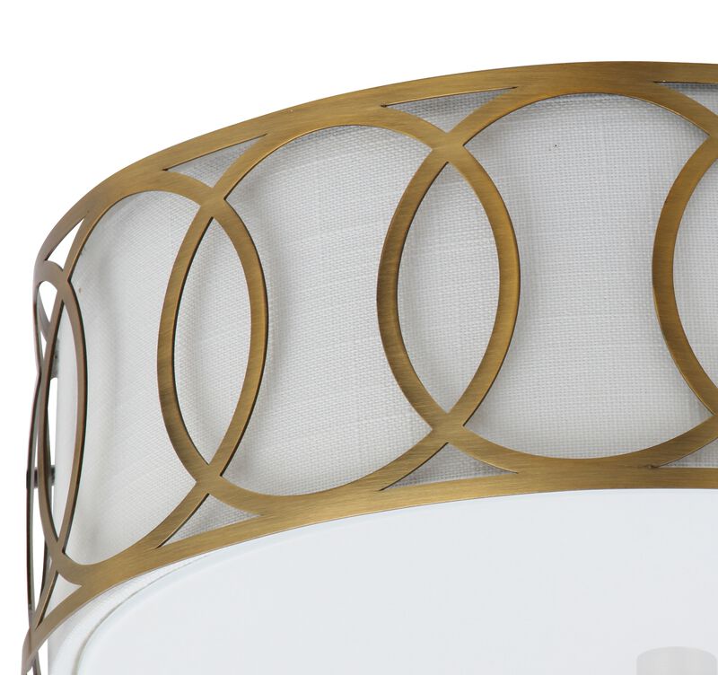 Aria Metal LED Flush Mount