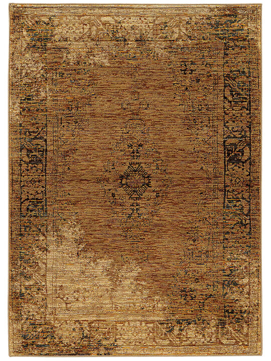Andorra 3'3" x 5'2" Gold Rug