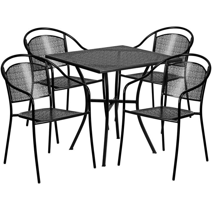 28SQ Coral Patio Table Set