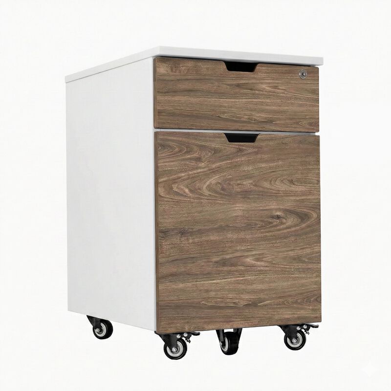 Desky Wooden Minimal Filing Cabinet image number 0