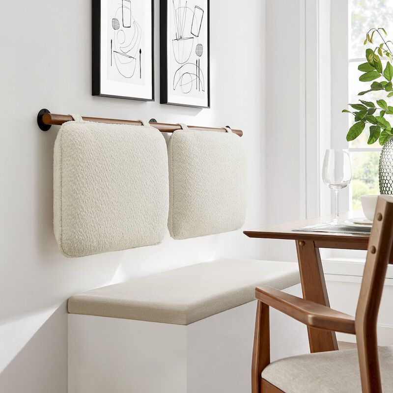 Modway Anela Wall-Mounted Chenille Upholstered Full Headboard