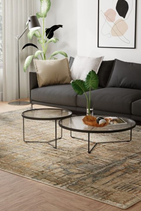 Jaxson 39PZF Beige/Multi 9' x 12' Rug