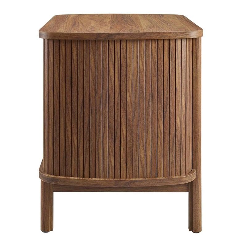 Cadence Fluted 2-Drawer Nightstand in Color image number 3