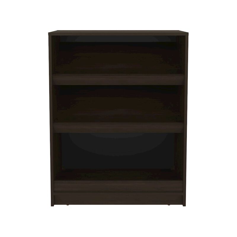 Atoka Shoe Rack, 3 Shelves, Dark Walnut