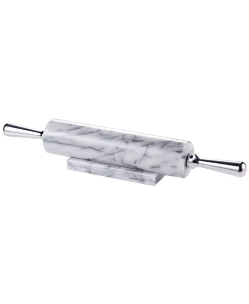 Saboga Home&trade; Marble Rolling Pin with Aluminum Handles image number 0
