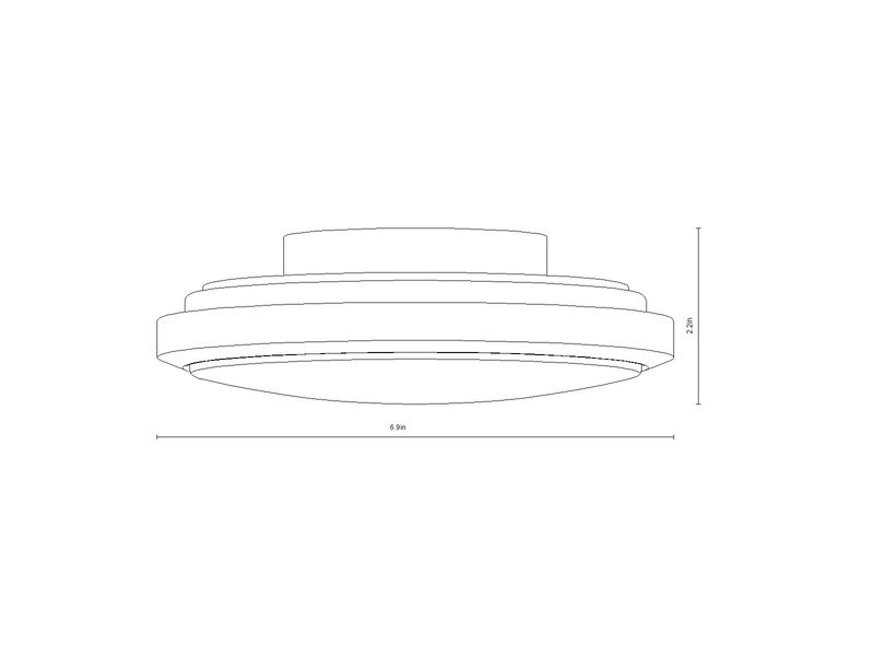 Lucci Air Climate III Oil Rubbed Bronze Integrated LED Light Kit image number 1